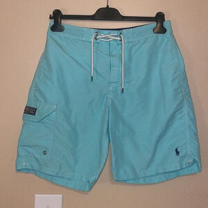 Ralph Lauren polo men’s small 28 30 swim trunks board shorts bathing suit